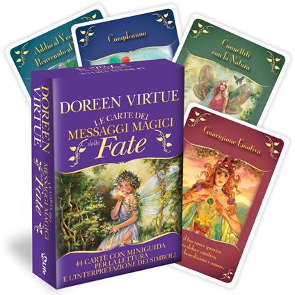 La carte dei messaggi magici delle fate. 44 carte - Doreen Virtue - copertina