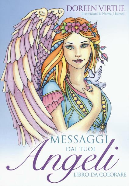 Messaggi dai tuoi angeli. Libro da colorare - Doreen Virtue - copertina