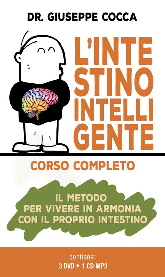 L' intestino intelligente. Il metodo per vivere in armonia con il proprio intestino. Con CD-Audio - Giuseppe Cocca - copertina