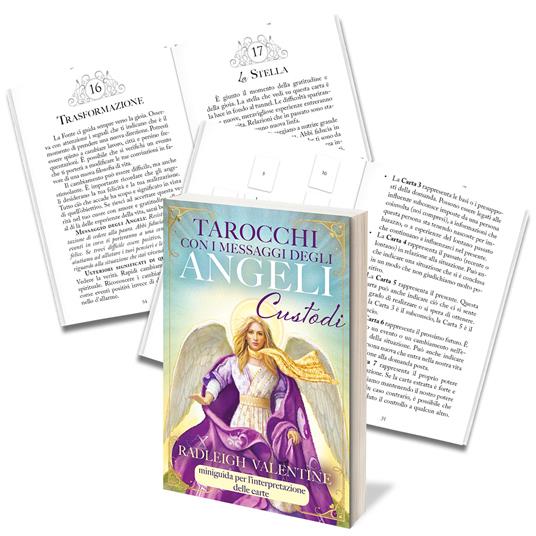 Tarocchi con i Messaggi degli Angeli Custodi. 78 carte. Con Libro - Valentine Radleigh - 8