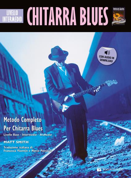  Chitarra Blues Livello Intermedio + Cd -  Matt Smith - copertina