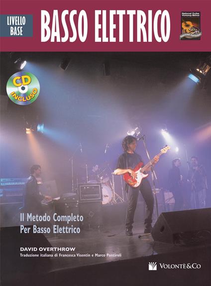 Basso elettrico. Livello base. Con CD-Audio - David Overthrow - copertina