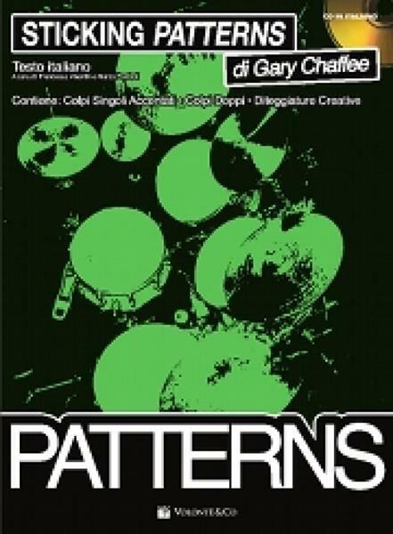  Gary Chaffee. Sticking Patterns. Metodo per Batteria - copertina