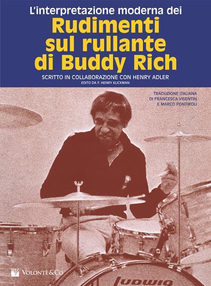 Rudimenti sul rullante. L'interpretazione moderna - Buddy Rich - copertina