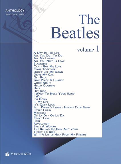 The Beatles Anthology vol. 1. Piano, Voce, Chitarra - Beatles  - copertina