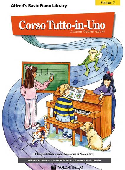  Alfred'S Basic. Corso Tutto in Uno vol. 3. Pianoforte -  W. Palmer - copertina