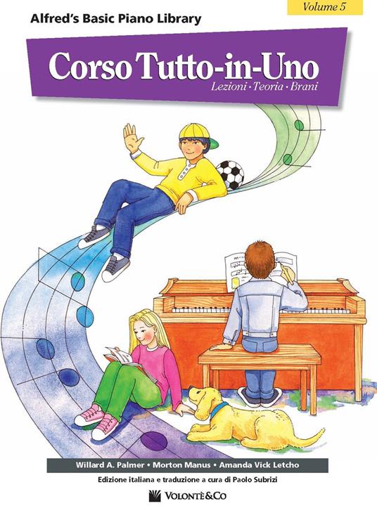  Alfred'S Basic. Corso Tutto in Uno vol. 5. Pianoforte -  W. Palmer - copertina