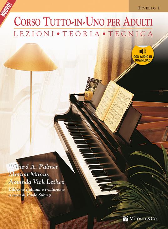 Corso tutto-in-uno. Con audio in download. Vol. 1: Lezioni, teoria, tecnica - Willard A. Palmer,Morton Manus,Amanda Vick Lethco - copertina