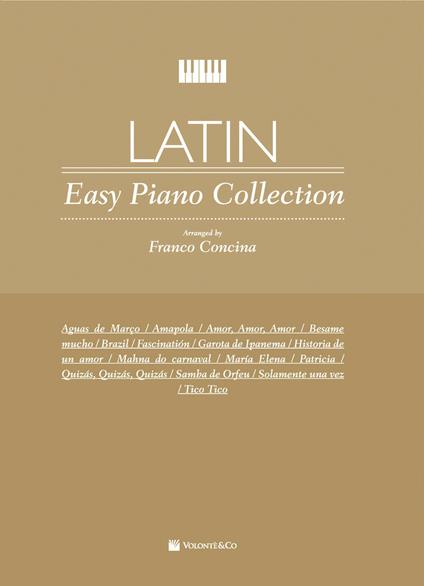  Primi Tasti. Latin Easy Piano Collection. F. Concina - copertina