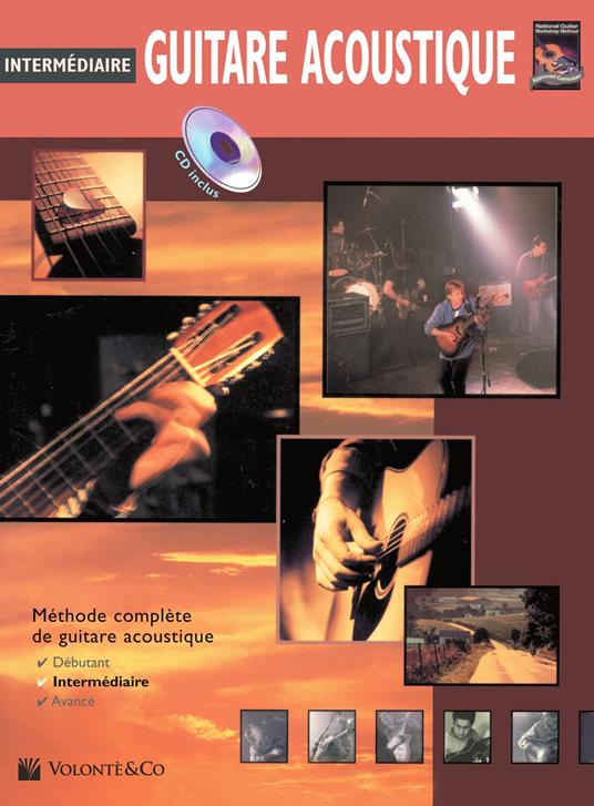 Guitare acoustique intermediate. Con CD-Audio - Greg Horne - copertina