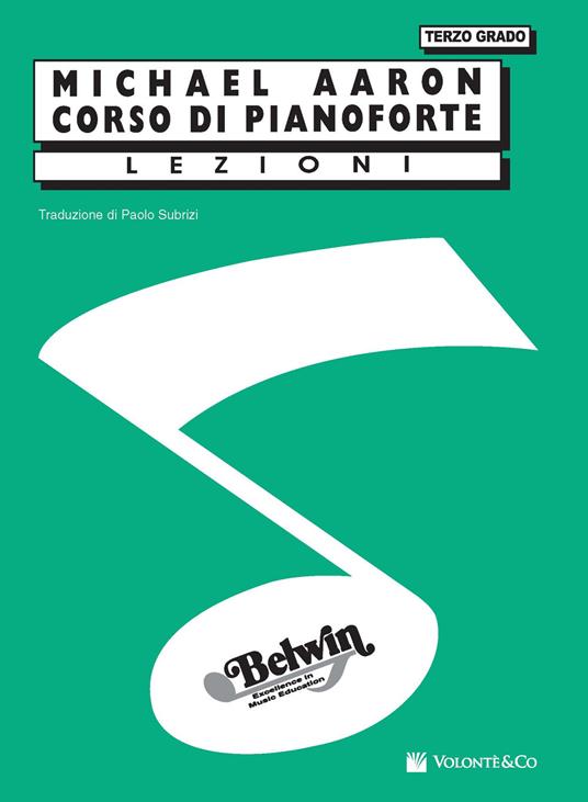 Corso di pianoforte. Terzo grado - Michael Aaron - copertina