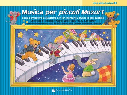 Musica per piccoli Mozart. Il libro delle lezioni. Vol. 3 - Christine H. Balden,Gayle Kowalchyk,E. L. Lancaster - copertina