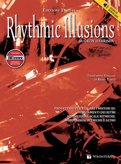Rhythmic illusions. Con File audio per il download - Gavin Harrison - copertina
