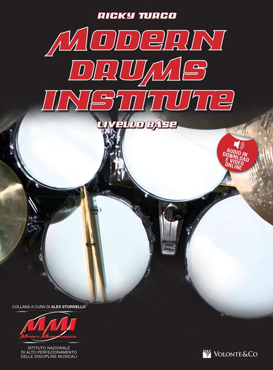 Modern drums institute. Livello base. Con Audio in download. Con Video online - Ricky Turco - copertina