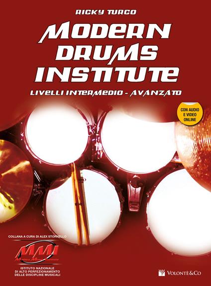 Modern drums institute. Livello intermedio/avanzato. Con Audio in download. Con Video online - Ricky Turco - copertina