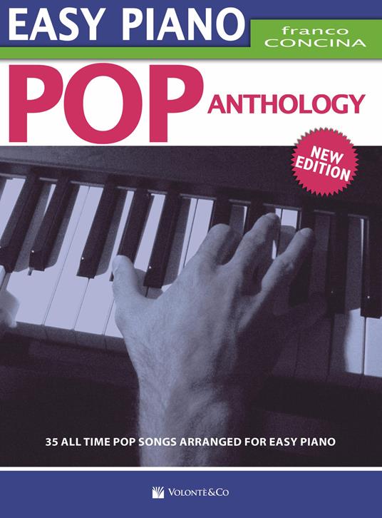 Pop anthology. Easy piano. Ediz. italiana - Franco Concina - copertina