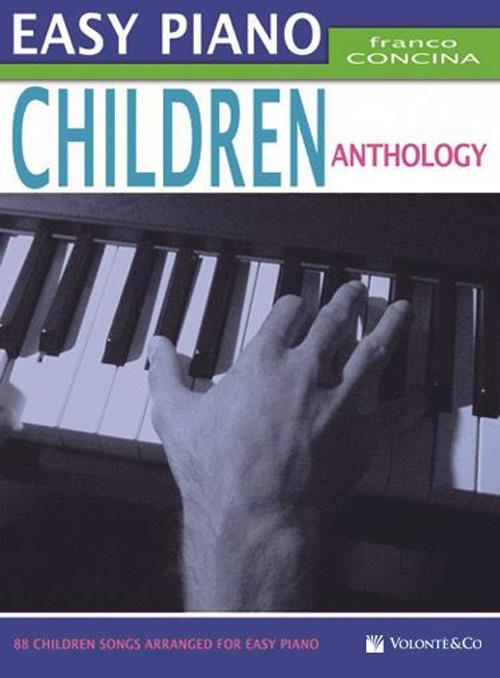 Easy piano children anthology - Franco Concina - copertina