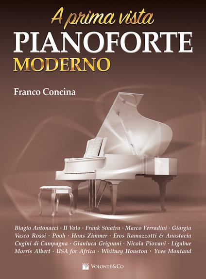 A prima vista. Pianoforte moderno - Franco Concina - copertina