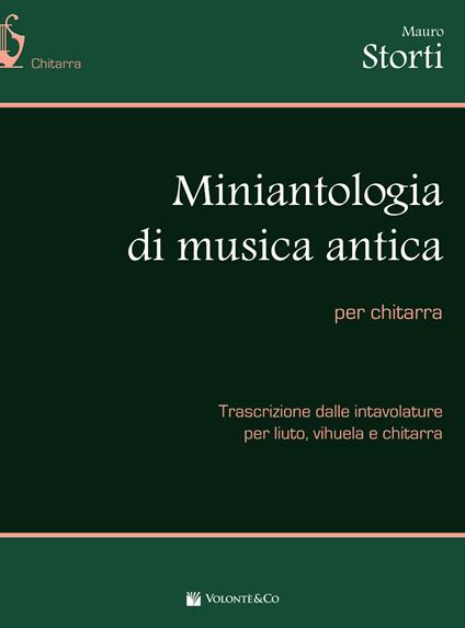 Miniantologia di musica antica - Mauro Storti - copertina