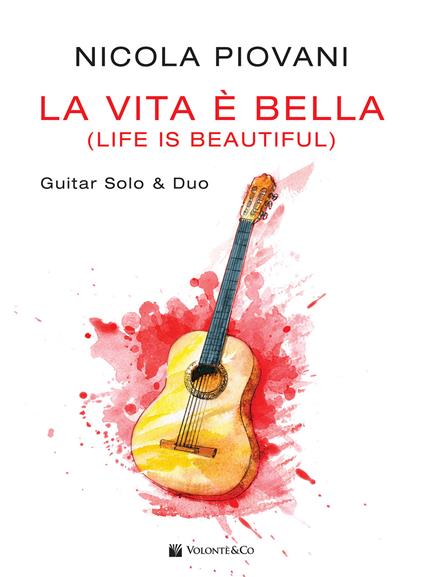 La vita è bella (Life is beautiful). Guitar solo & duo - Nicola Piovani - copertina