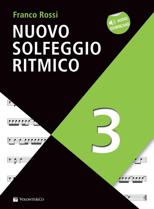 Nuovo solfeggio ritmico. Con File audio per il download. Vol. 3 - Franco Rossi - copertina