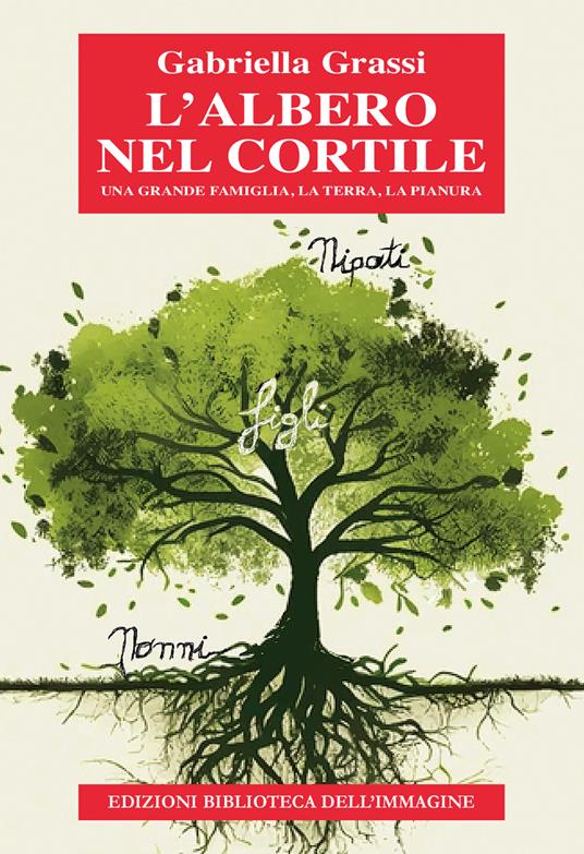L'albero nel cortile. Una grande famiglia, la terra, la pianura - Gabriella Grassi - copertina
