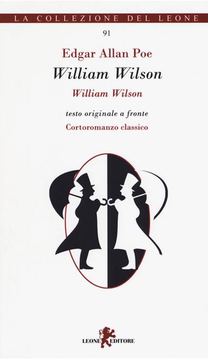 William Wilson. Testo inglese a fronte - Edgar Allan Poe - copertina