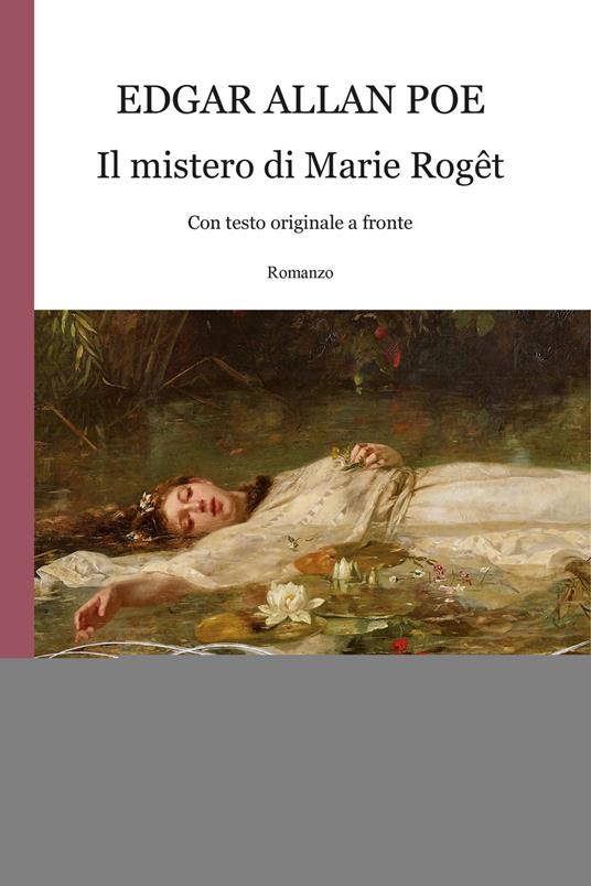 Il mistero di Marie Roget. Testo inglese a fronte - Edgar Allan Poe - copertina