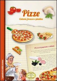 Pizze. Calzoni, focacce e piadine - copertina