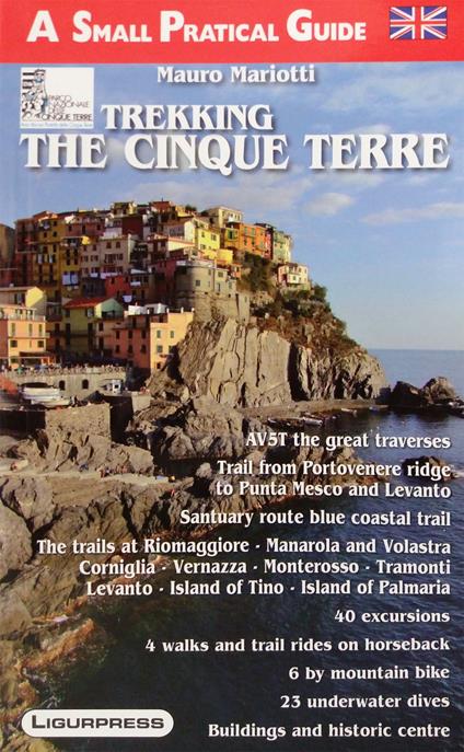 Cinque Terre. Guida escursionistica. Ediz. inglese - Mauro Mariotti - copertina