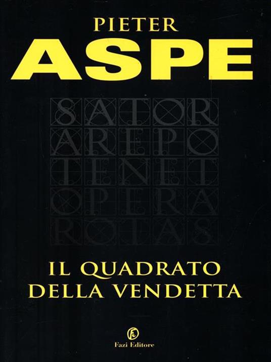 Il quadrato della vendetta - Pieter Aspe - copertina