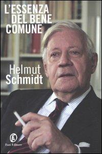 L'essenza del bene comune - Helmut Schmidt - copertina