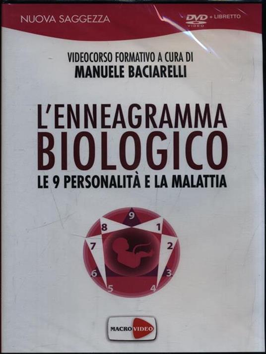 L'enneagramma biologico. Le 9 personalità e la malattia. DVD - Manuele Baciarelli - copertina