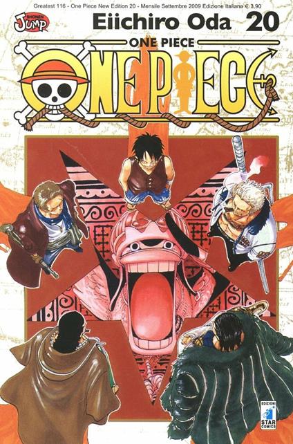 One piece. New edition. Vol. 20 - Eiichiro Oda - copertina