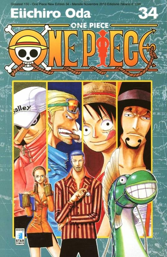 One piece. New edition. Vol. 34 - Eiichiro Oda - copertina