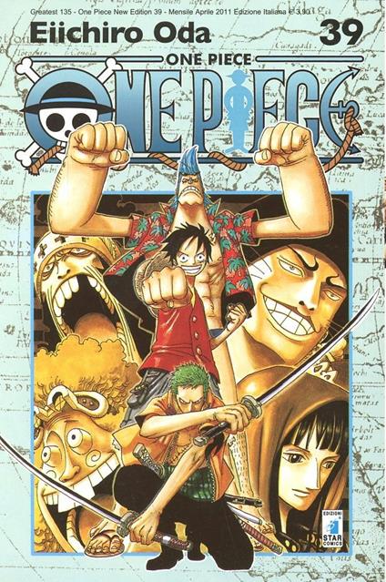 One piece. New edition. Vol. 39 - Eiichiro Oda - copertina