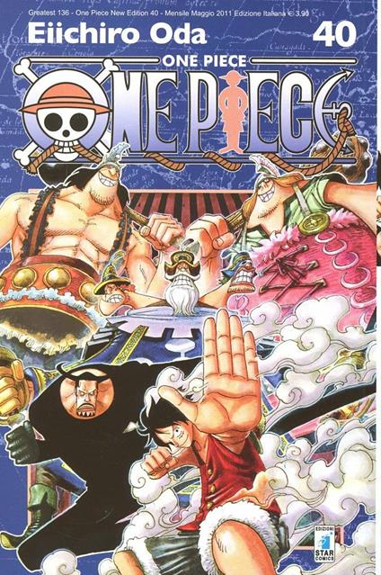 One piece. New edition. Vol. 40 - Eiichiro Oda - copertina