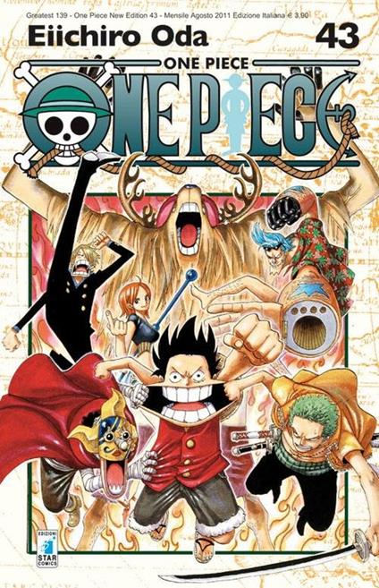 One piece. New edition. Vol. 43 - Eiichiro Oda - copertina