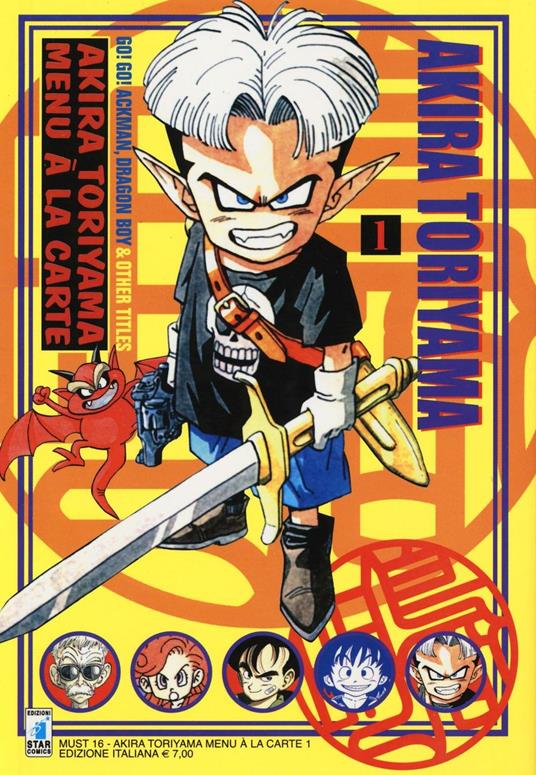 Menù a la carte. Vol. 1 - Akira Toriyama - copertina