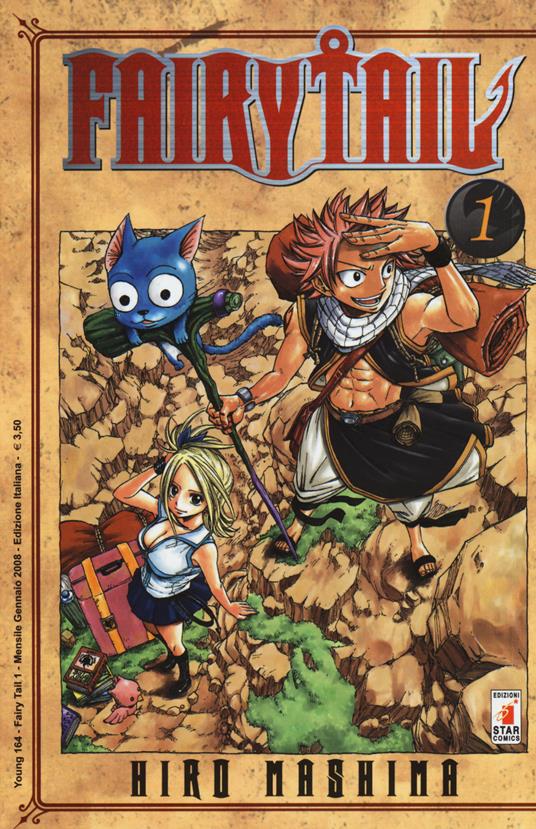 Fairy Tail. Vol. 1 - Hiro Mashima - copertina