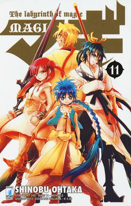 Magi. Vol. 11 - Shinobu Ohtaka - copertina