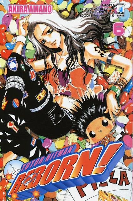 Tutor Hitman Reborn. Vol. 6 - Akira Amano - copertina