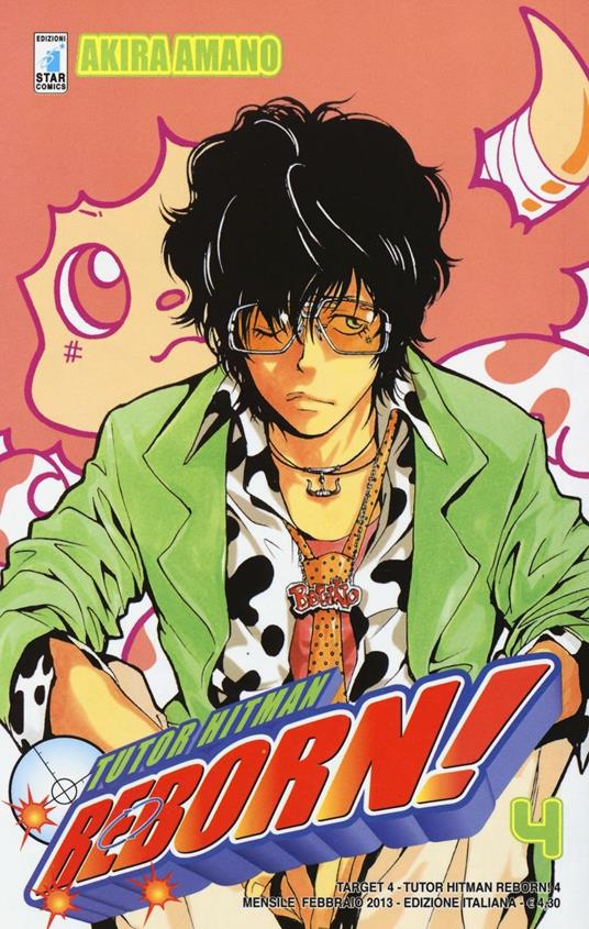 Tutor Hitman Reborn. Vol. 4 - Akira Amano - copertina