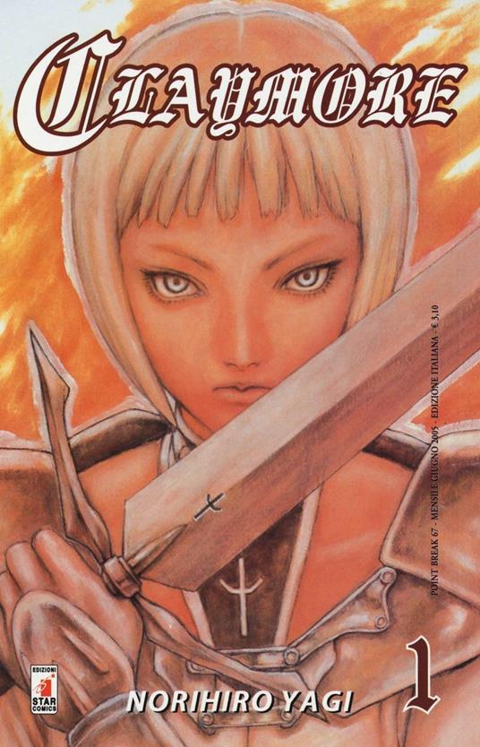 Claymore. Vol. 1 - Norihiro Yagi - copertina