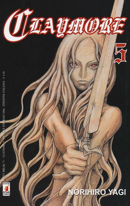 Claymore. Vol. 5 - Norihiro Yagi - copertina