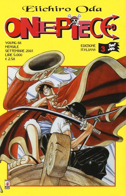 One piece. Vol. 3 - Eiichiro Oda - copertina