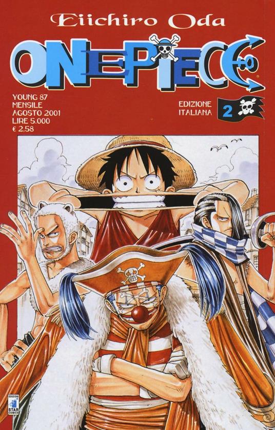 One piece. Vol. 2 - Eiichiro Oda - copertina