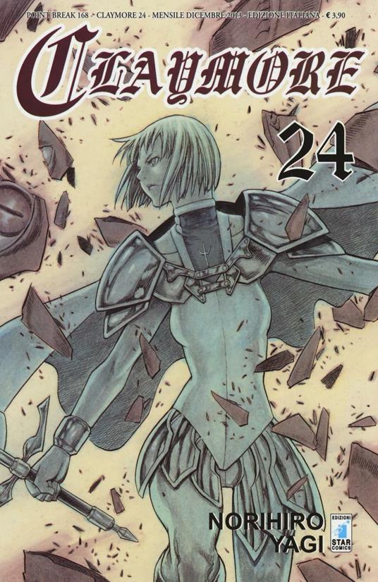 Claymore. Vol. 24 - Norihiro Yagi - copertina