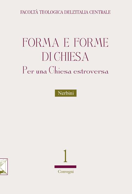 Forma e forme della Chiesa. Per una chiesa estroversa - copertina