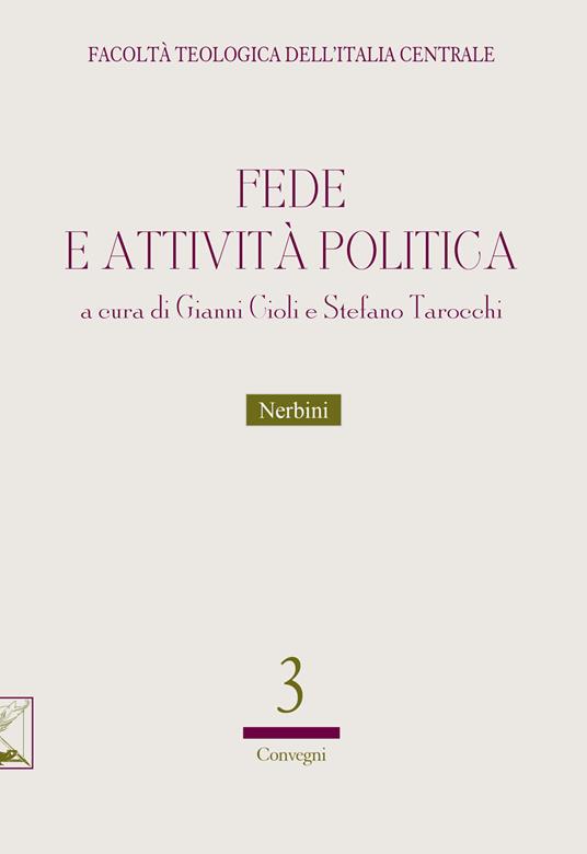 Fede e attività politica - copertina